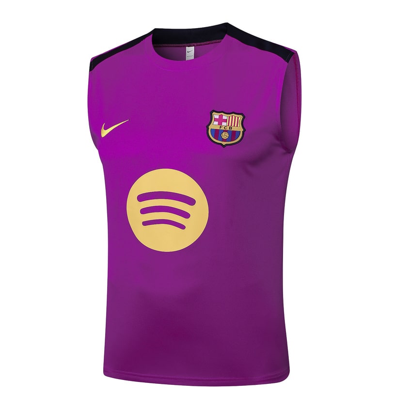 Debardeur Short Barcelone Homme 2025 2026 Rose Foncé | Foot Sport