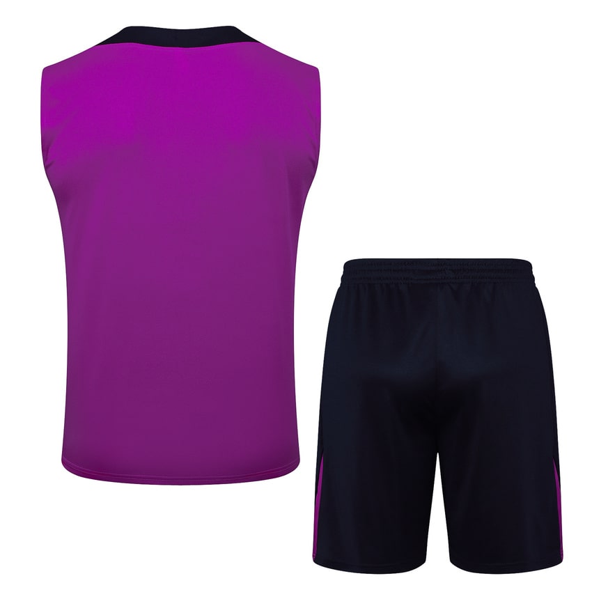 Debardeur Short Barcelone Homme 2025 2026 Rose Foncé | Foot Sport