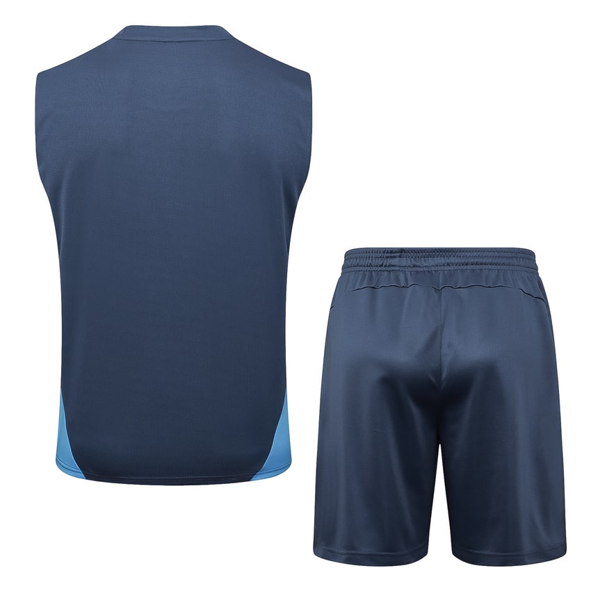 Debardeur Short Manchester City Homme 2024 2025 Bleu | Foot Sport