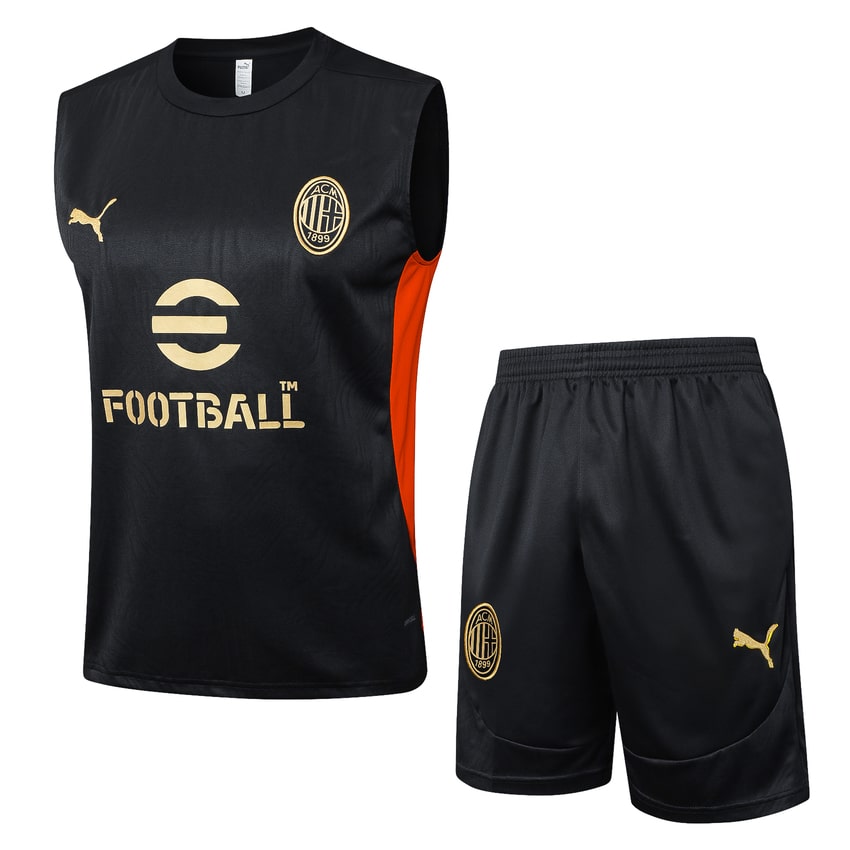 Debardeur-Short-Milan-AC-2024-2025-Noir-Sombre