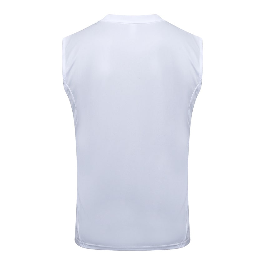 Camiseta de tirantes y pantalón corto del Real Madrid para hombre 2025-2026, blanco y azul | Fútbol