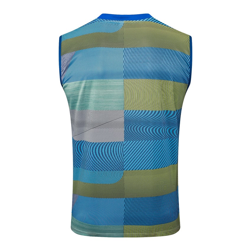 Camiseta de tirantes y pantalones cortos del Real Madrid para hombre 2025-2026, azul y verde | Fútbol