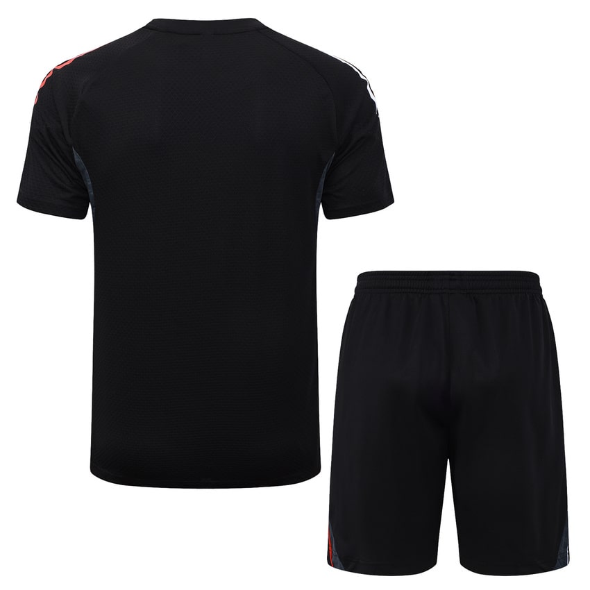 Kit Maillot Short Pre-Match Ajax Amsterdam Homme 2024 2025 Noir | Foot Sport