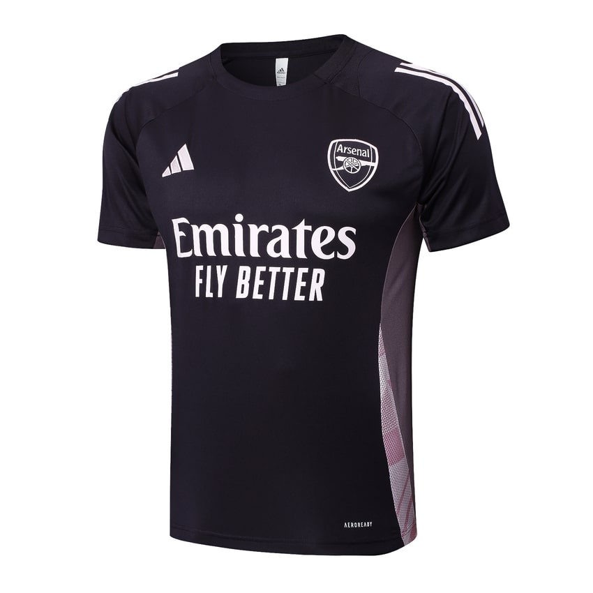 Ensemble-Maillot-Short-Arsenal-2024-2025-Noir-Beige-2