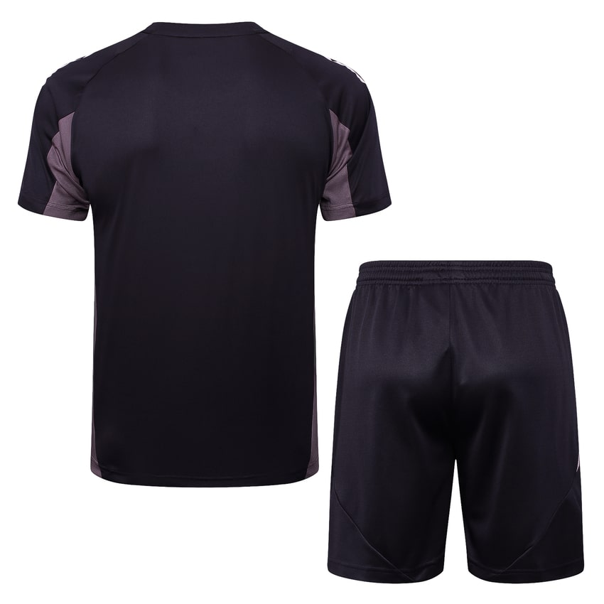 Ensemble-Maillot-Short-Arsenal-2024-2025-Noir-Beige-4