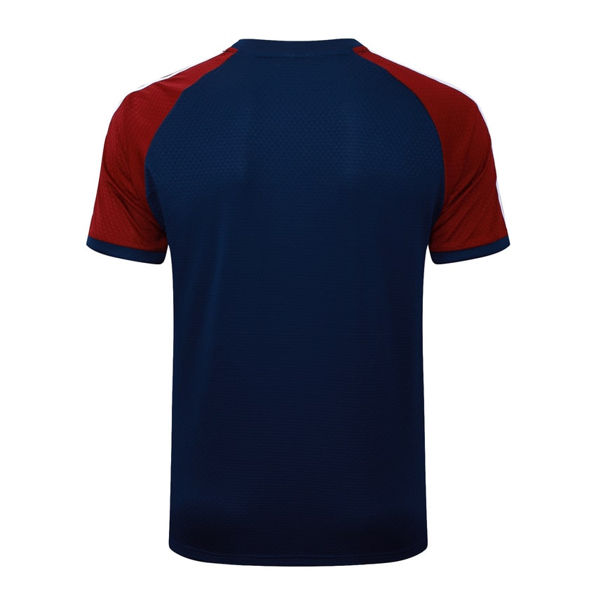 Kit Maillot Short Pre-Match Arsenal Homme 2025 2026 Bleu Rouge | Foot Sport