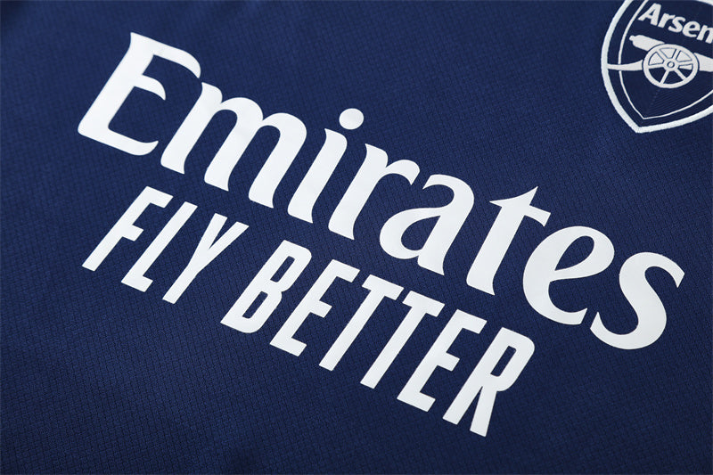 Ensemble Maillot Short Arsenal Homme/Enfant 2025 2026 Bleu Sombre | Foot Sport