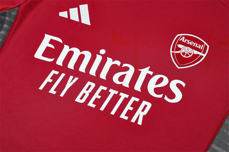 Ensemble-Maillot-Short-Arsenal-2025-2026-Rouge-Gris-3