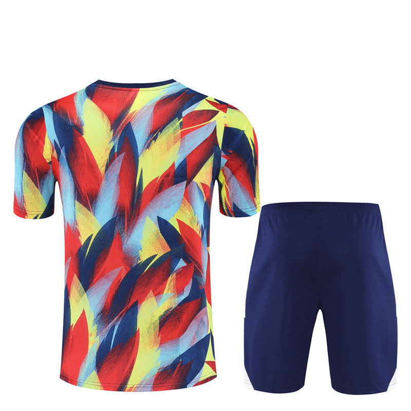 Ensemble-Maillot-Short-Arsenal-2025-2026-Rouge-Jaune-Camouflage-2
