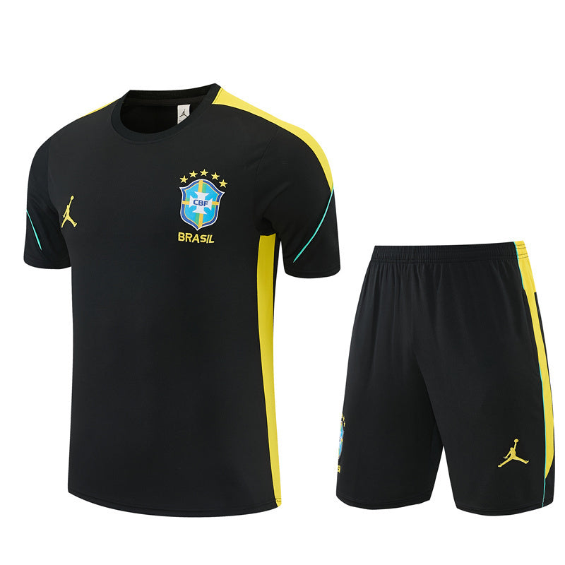 Ensemble-Maillot-Short-Bresil-Jordan-2026-2027-Noir-Jaune-1