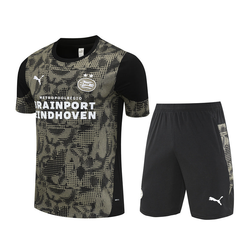 Ensemble-Maillot-Short-Eindhoven-2025-2026-Noir-1