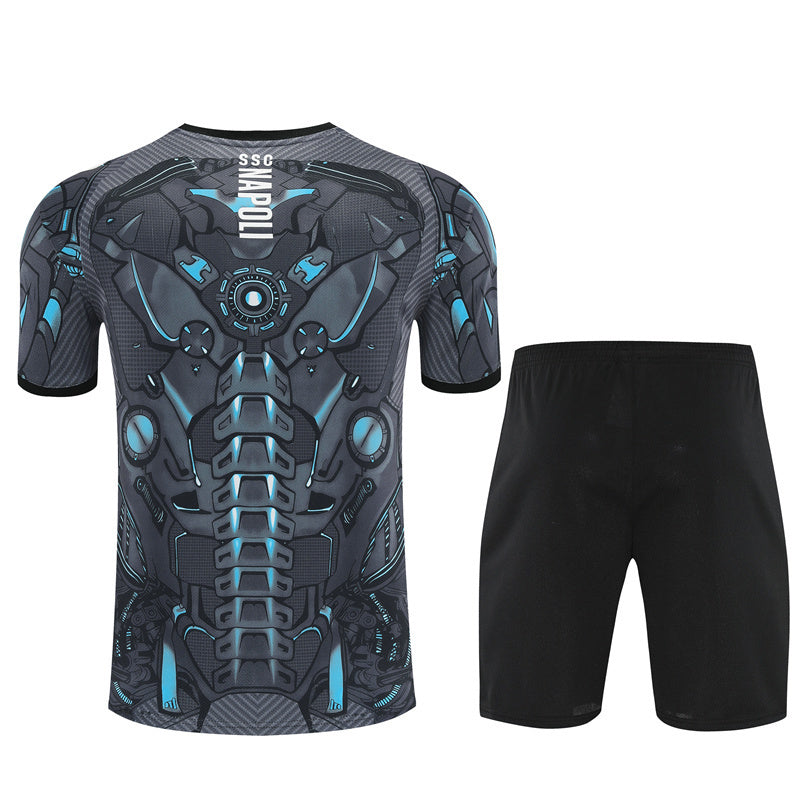 Ensemble-Maillot-Short-Naples-2025-2026-Noir-Gris-2