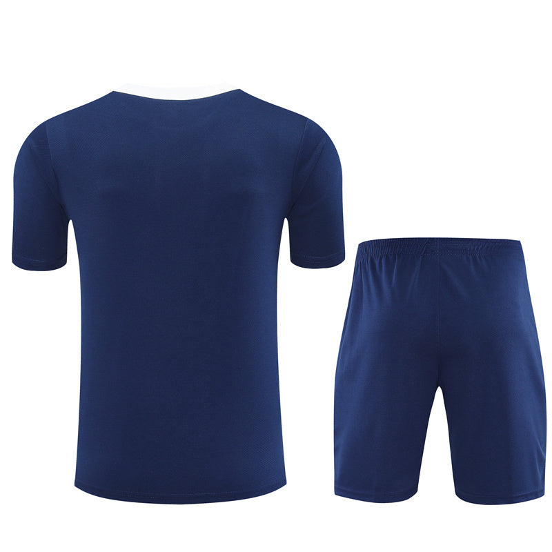 Ensemble Maillot Short PSG Homme/Enfant 2025 2026 Bleu Blanc | Foot Sport