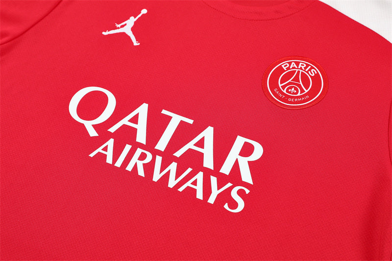 Ensemble Maillot Short PSG Homme/Enfant 2025 2026 Rouge Bleu | Foot Sport