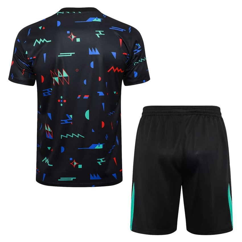Ensemble-Maillot-Short-Portugal-2024-2025-Noir-Motif-3