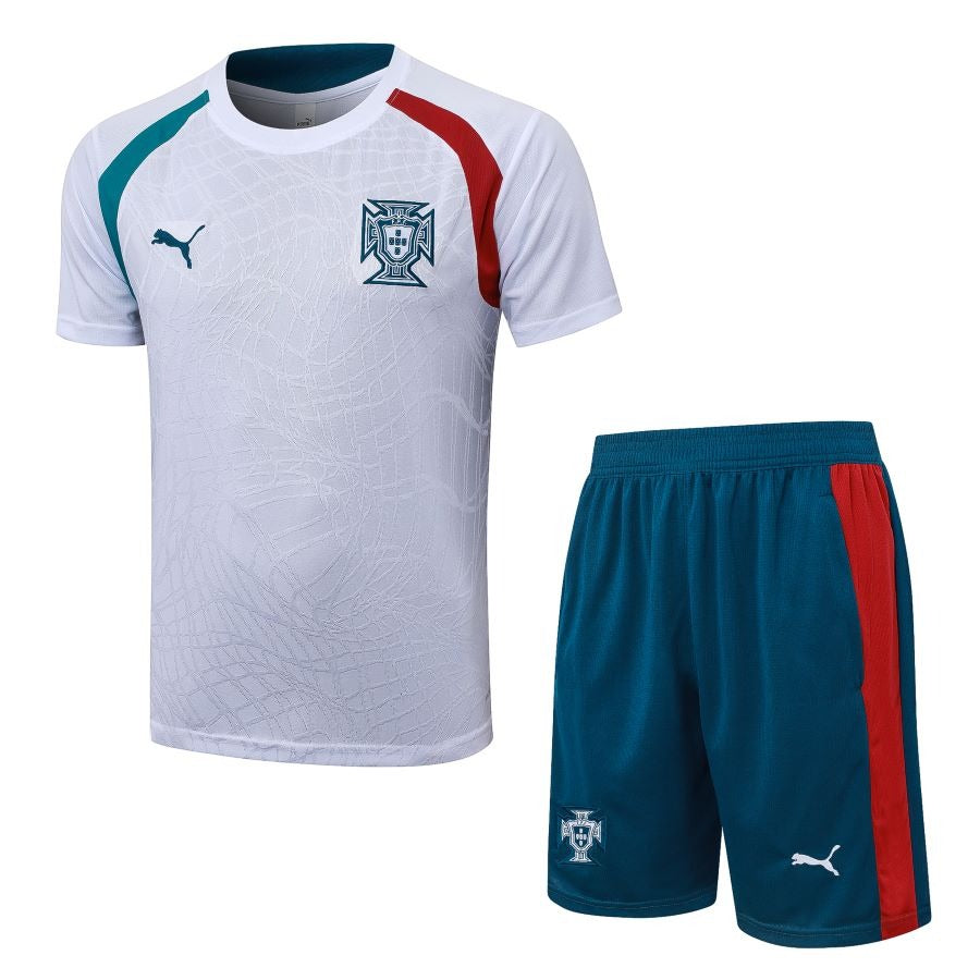 Ensemble-Maillot-Short-Portugal-2026-2027-Blanc-1