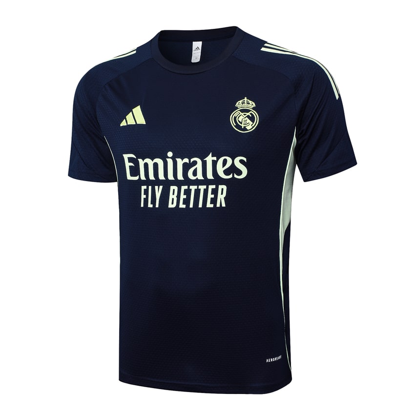 Ensemble Maillot Short Real Madrid Homme/Enfant 2025 2026 Bleu Sombre | Foot Sport