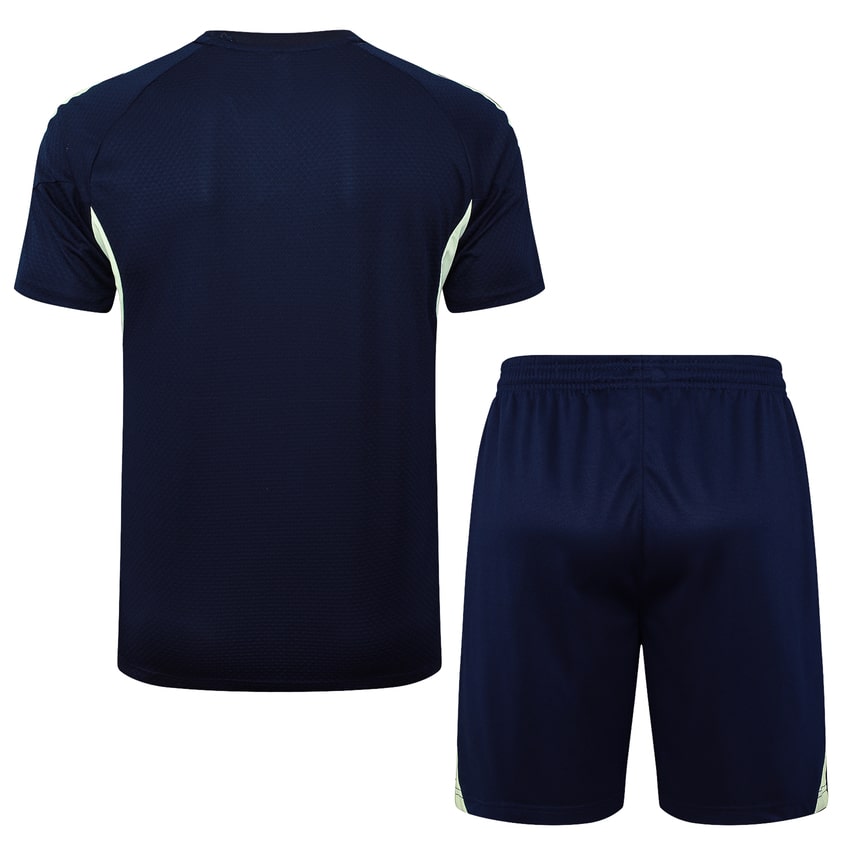 Ensemble Maillot Short Real Madrid Homme/Enfant 2025 2026 Bleu Sombre | Foot Sport