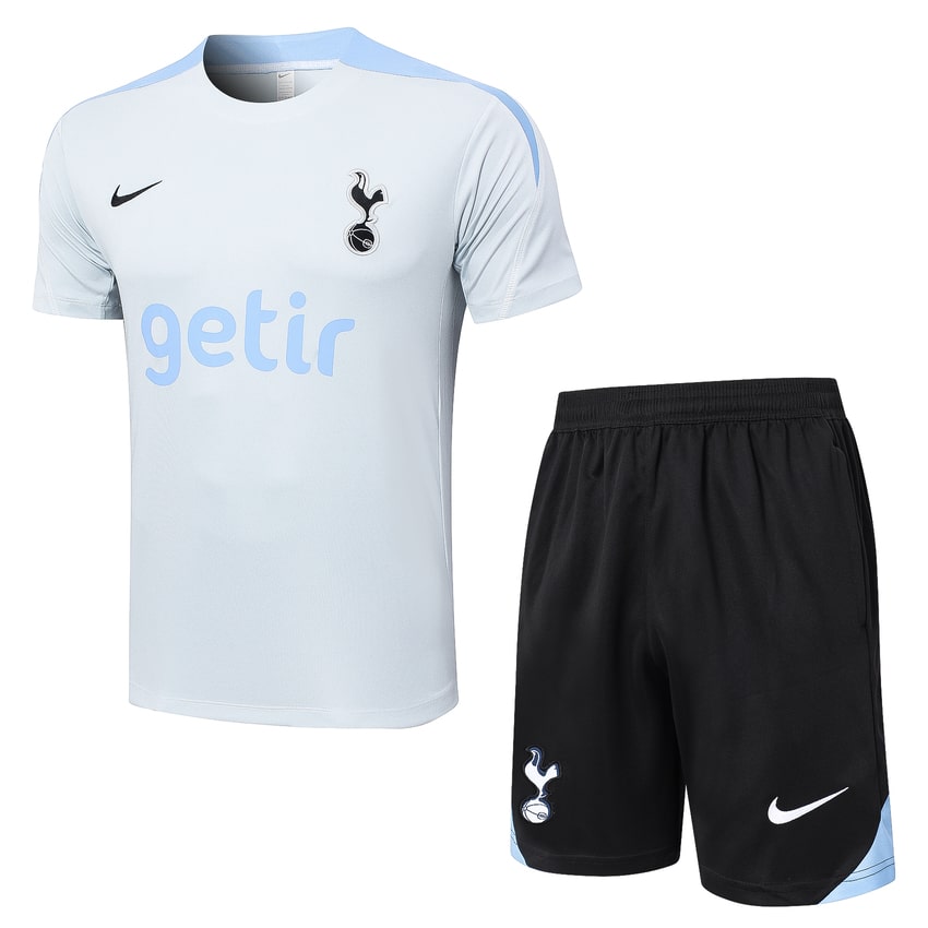 Ensemble-Maillot-Short-Tottenham-2024-2025-Blanc