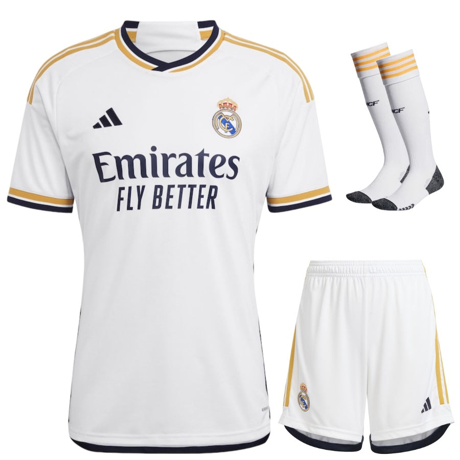 Maillot Mbappe Real Madrid Kit Enfant Domicile 2024 | Foot Sport