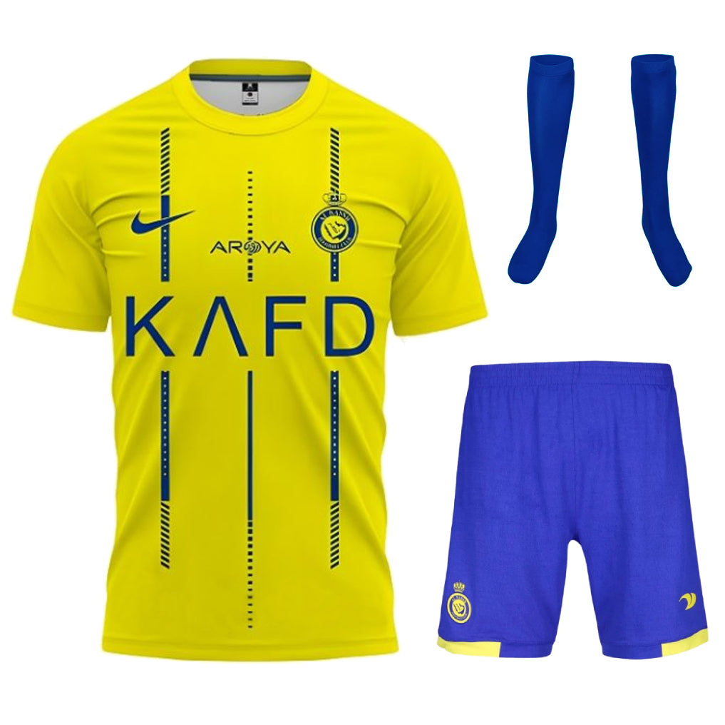 Al Nassr Kids Home Kit 2023 2024 | Foot Sport