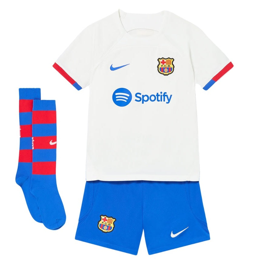 Kids Barcelona Third Kit 2024 Green | Foot Sport
