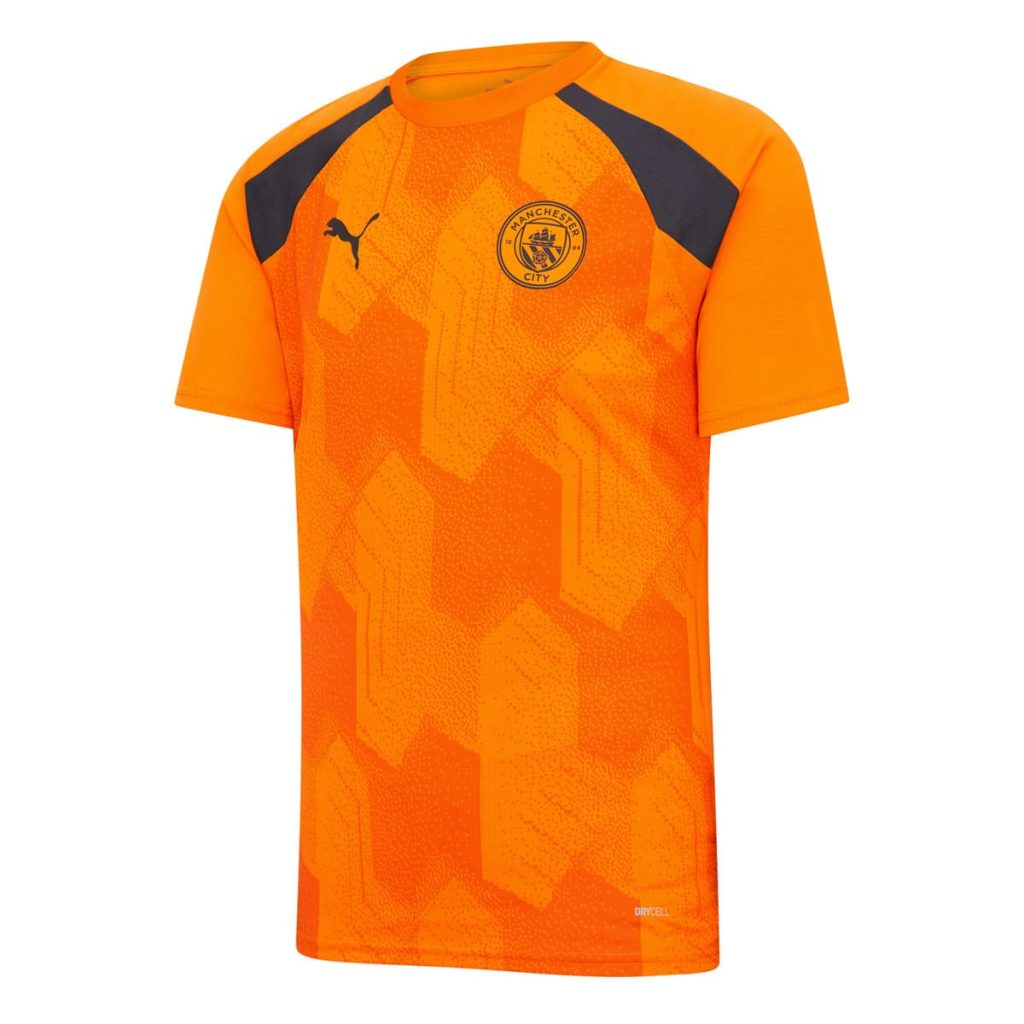 Maillot Training Manchester City Homme 2024 Orange | Foot Sport
