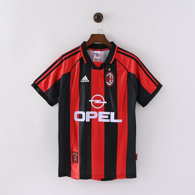 AC Milan Retro Vintage Home Jersey 1998-1999 Men | Foot Sport