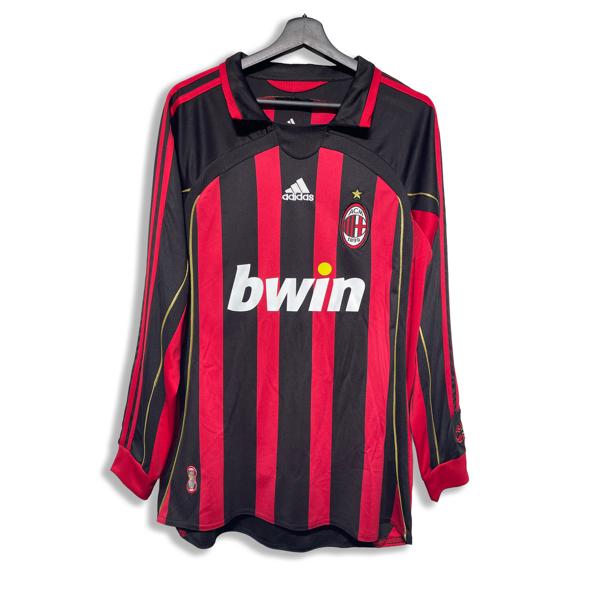 Maillot-AC-Milan-Manches-Longues-Retro-Vintage-2006-2007-Domicile-Homme-1