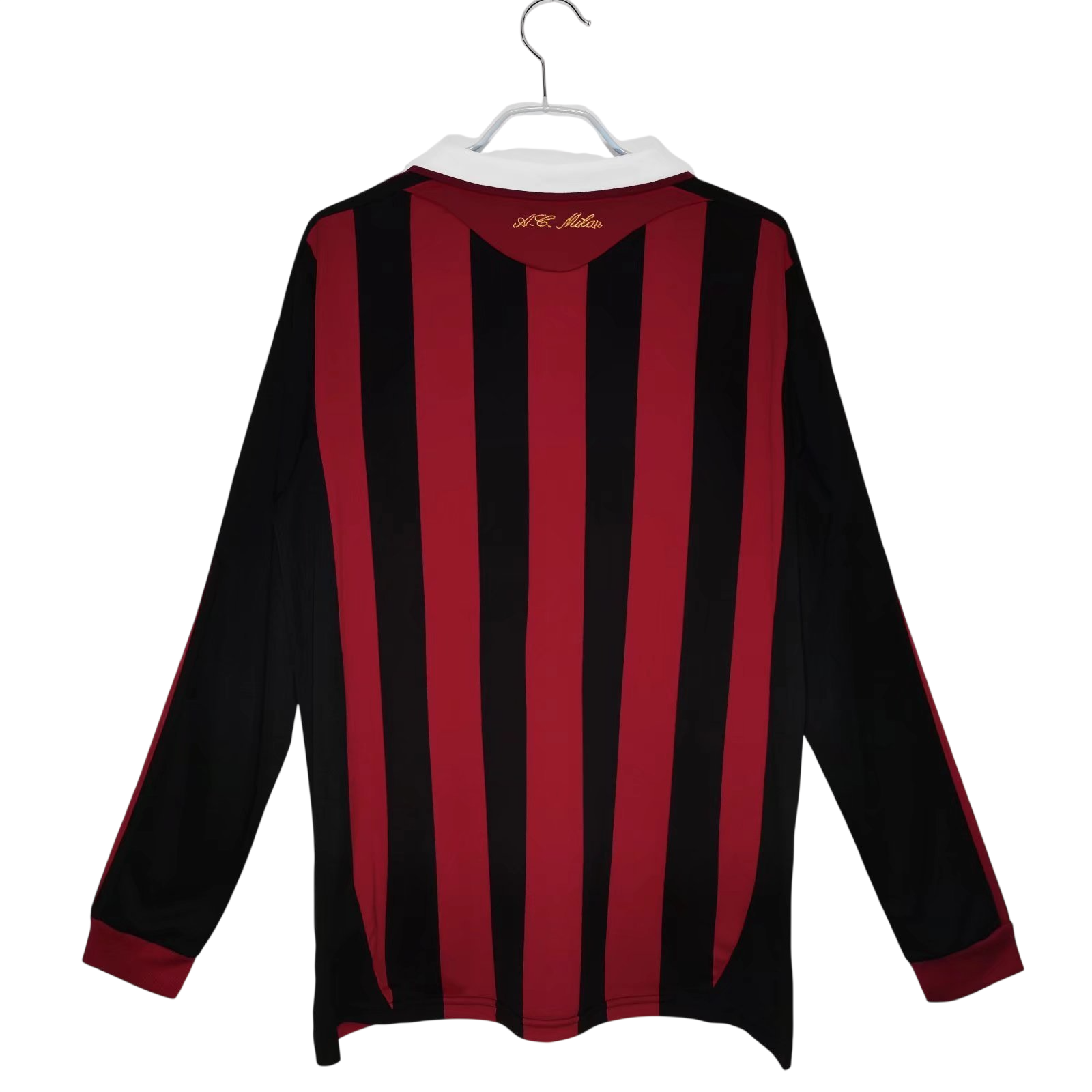 Maillot-AC-Milan-Manches-Longues-Retro-Vintage-2009-2010-Domicile-Homme-2