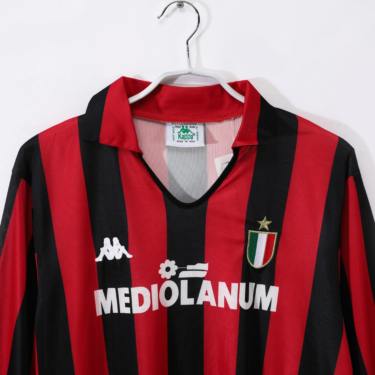 Maillot-AC-Milan-Retro-Vintage-Manches-Longues-1988-1989-Domicile-Homme-3