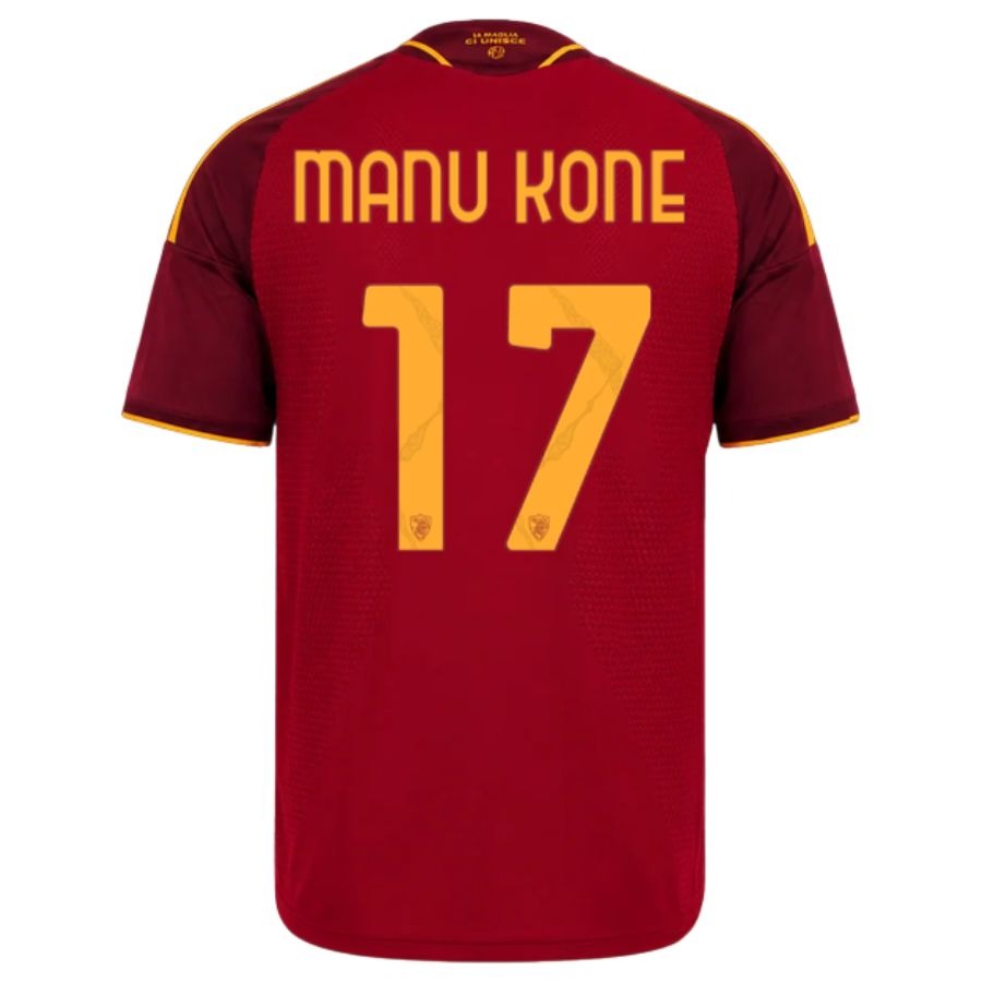 Maillot-AS-Roma-Domicile-2026-2027-Manu-Kone-2