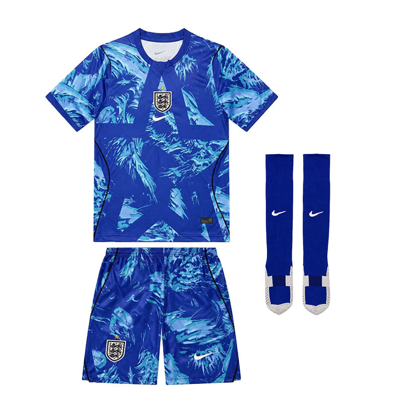 Maillot-Angleterre-Kit-Enfant-Gardien-2026-2027-Bleu-1