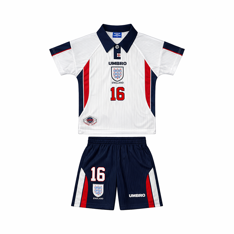 Maillot-Angleterre-Scholes-Kit-Enfant-Domicile-1998-1