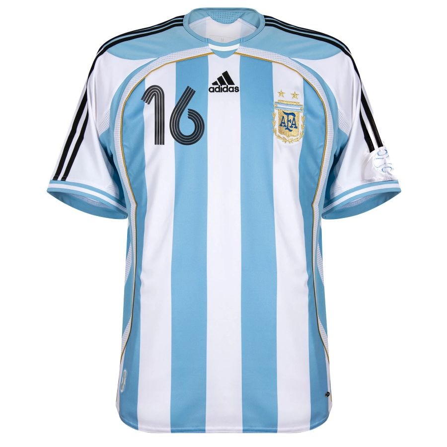 Maillot-Argentine-Adidas-Domicile-Homme-2006-Aimar-2