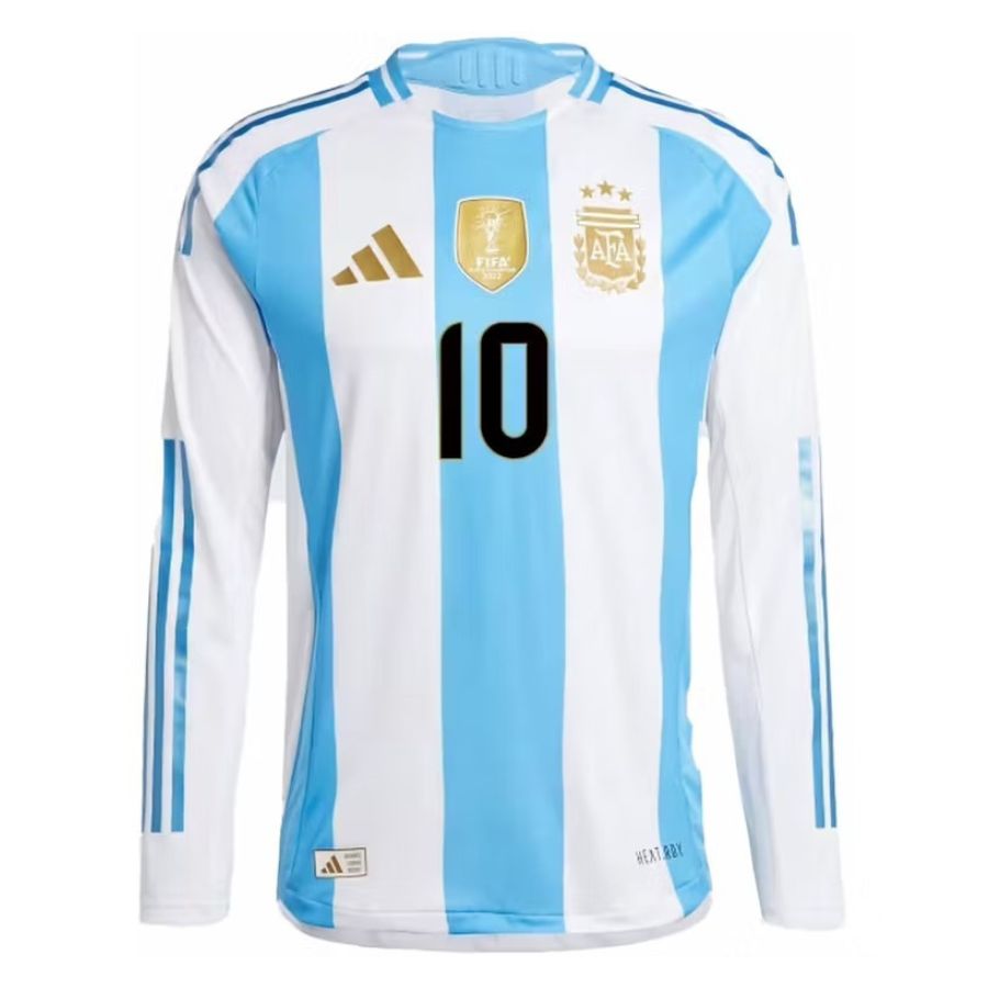 Maillot-Argentine-Domicile-2024-2025-Messi-Manches-Longues-2