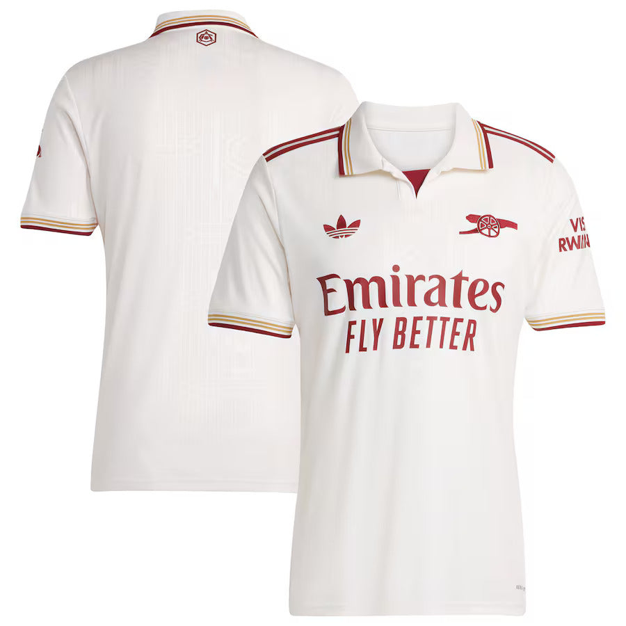 Maillot Arsenal Third Homme 2025 2026 Blanc | Foot Sport