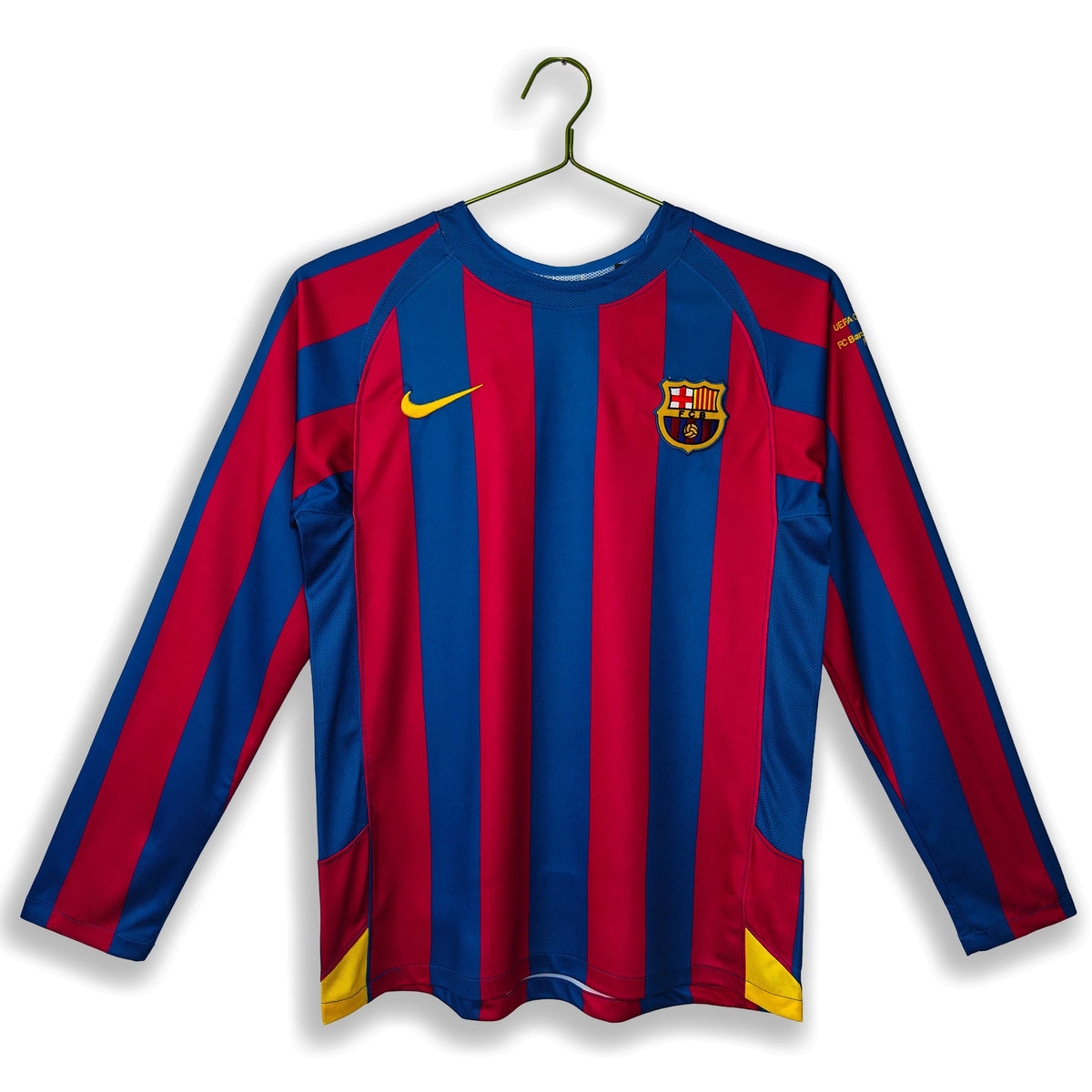 Maillot-Barcelone-Retro-Vintage-Manches-Longues-2005-2006-Domicile-Homme-1