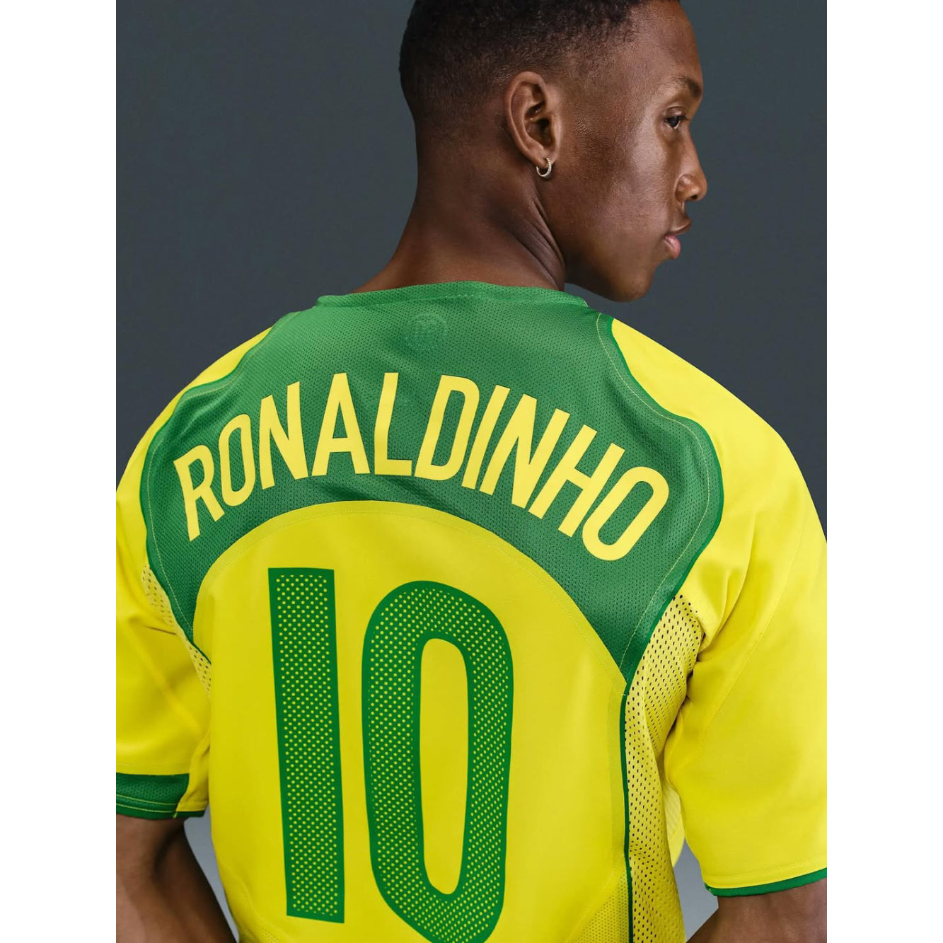 Maillot Bresil 2004 Restock Ronaldinho Homme | Foot Sport