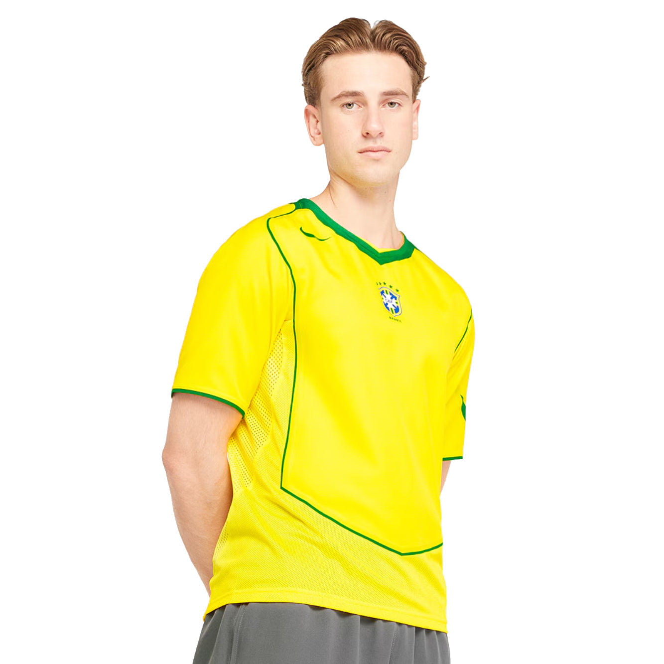 Brasilien 2004 Restock Ronaldinho Herrentrikot | Fußball Sport