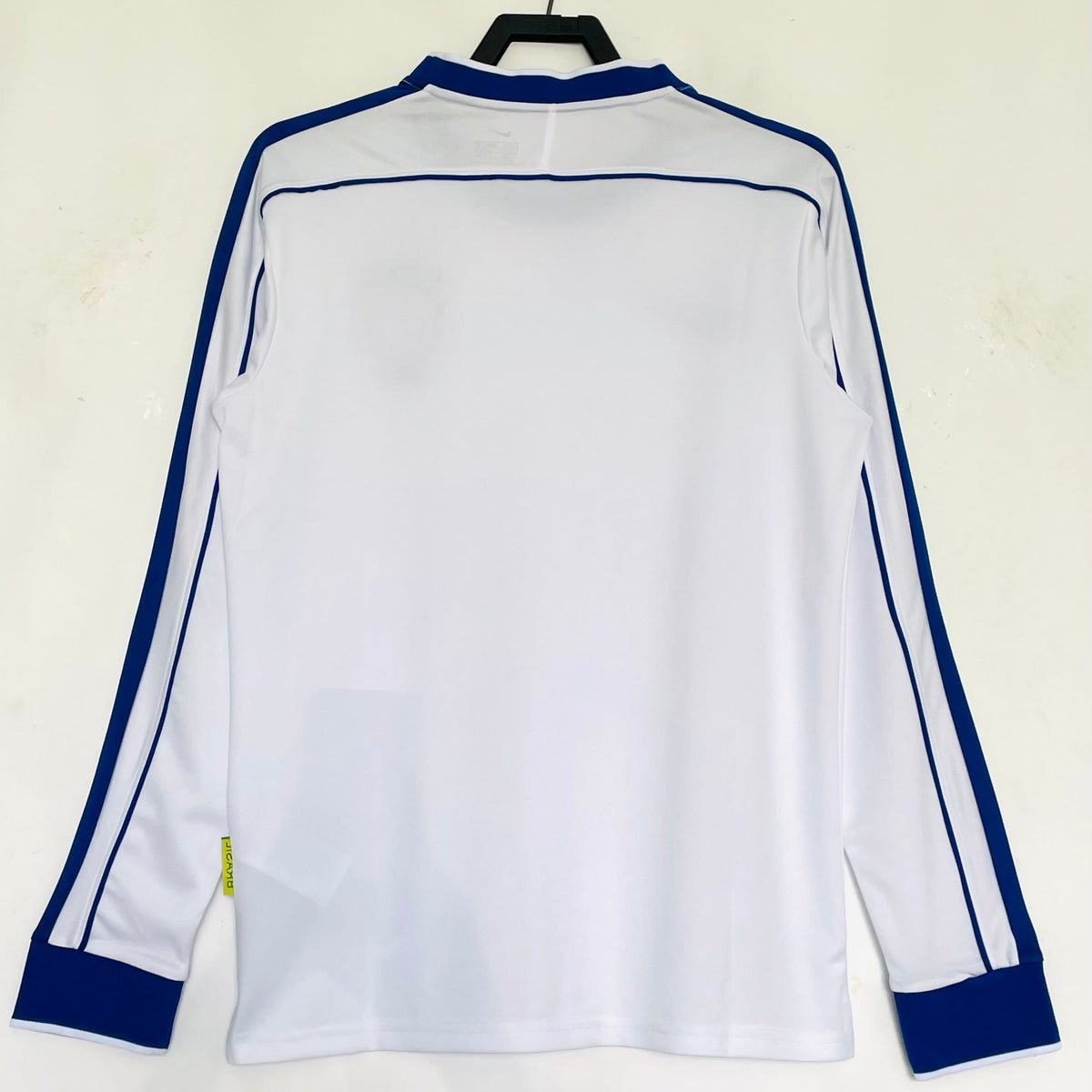 Maillot-Bresil-Retro-Vintage-Manches-Longues-1998-Gardien-Homme-Blanc-2