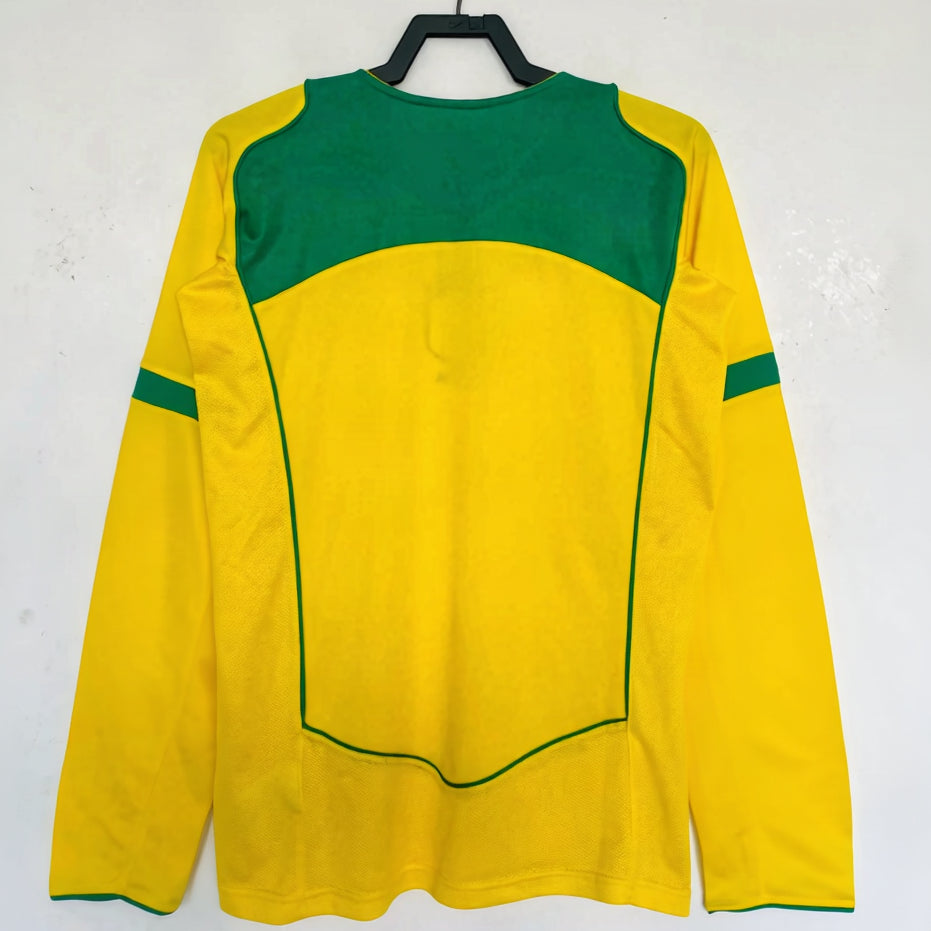 Maillot-Bresil-Retro-Vintage-Manches-Longues-2004-Domicile-Homme-2