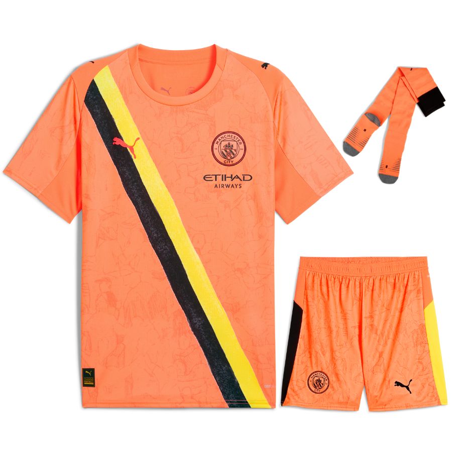 Maillot Kit Enfant Manchester City Exterieur Coupe du Monde des Clubs 2025 | Foot Sport