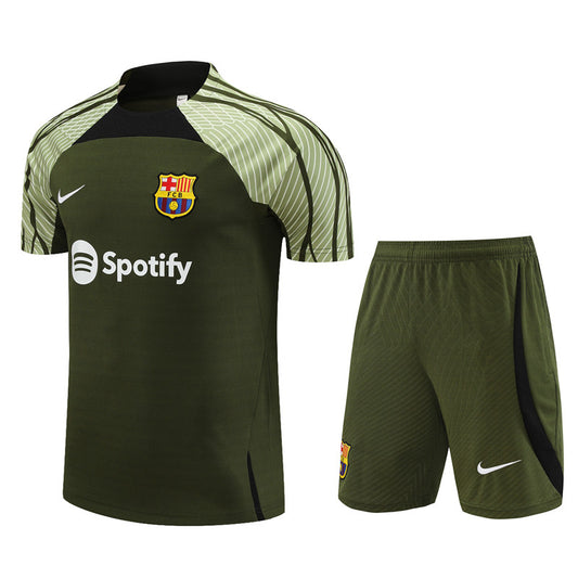 Maillot-Entrainement-Barcelone-Vert-Homme-2023-2024