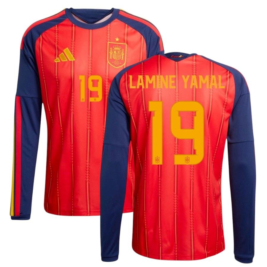 Maillot-Espagne-Domicile-2026-2027-Lamine-Yamal-Manches-Longues-1