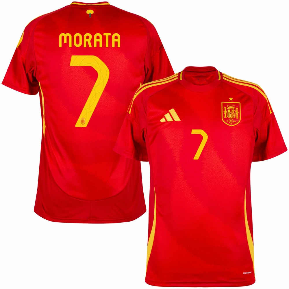 Maillot-Espagne-Domicile-Euro-2024-Morata-1