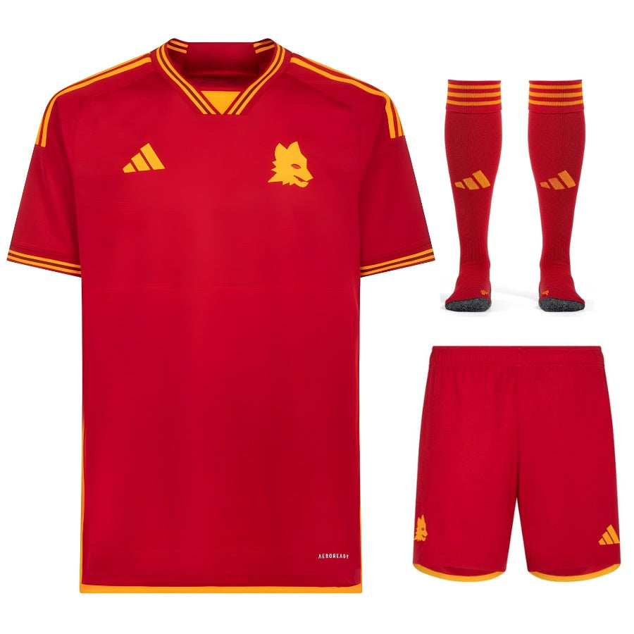 Maillot-Kit-Enfant-AS-Roma-Domicile-2023-2024-1