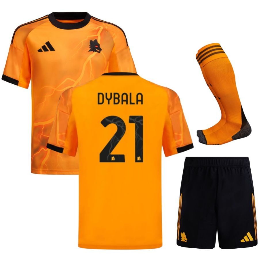 Maillot-Kit-Enfant-AS-Roma-Dybala-Exterieur-2025-2026-1