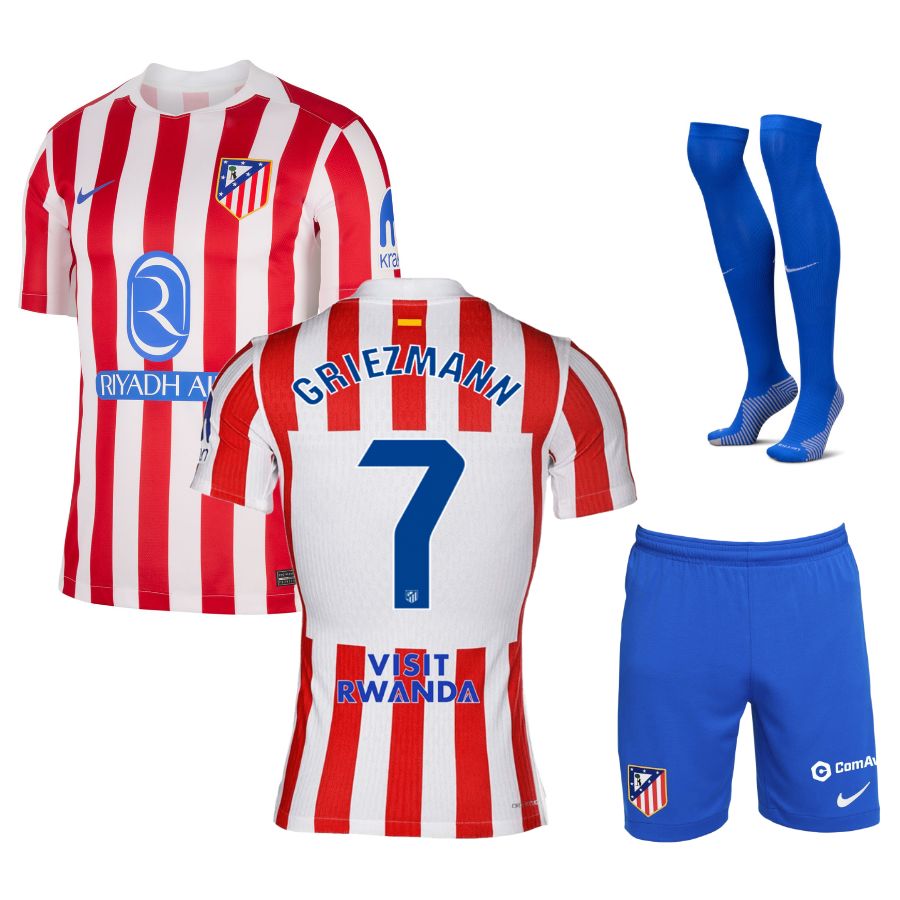 Maillot Kit Enfant Atletico Madrid Domicile 2025 2026 | Foot Sport