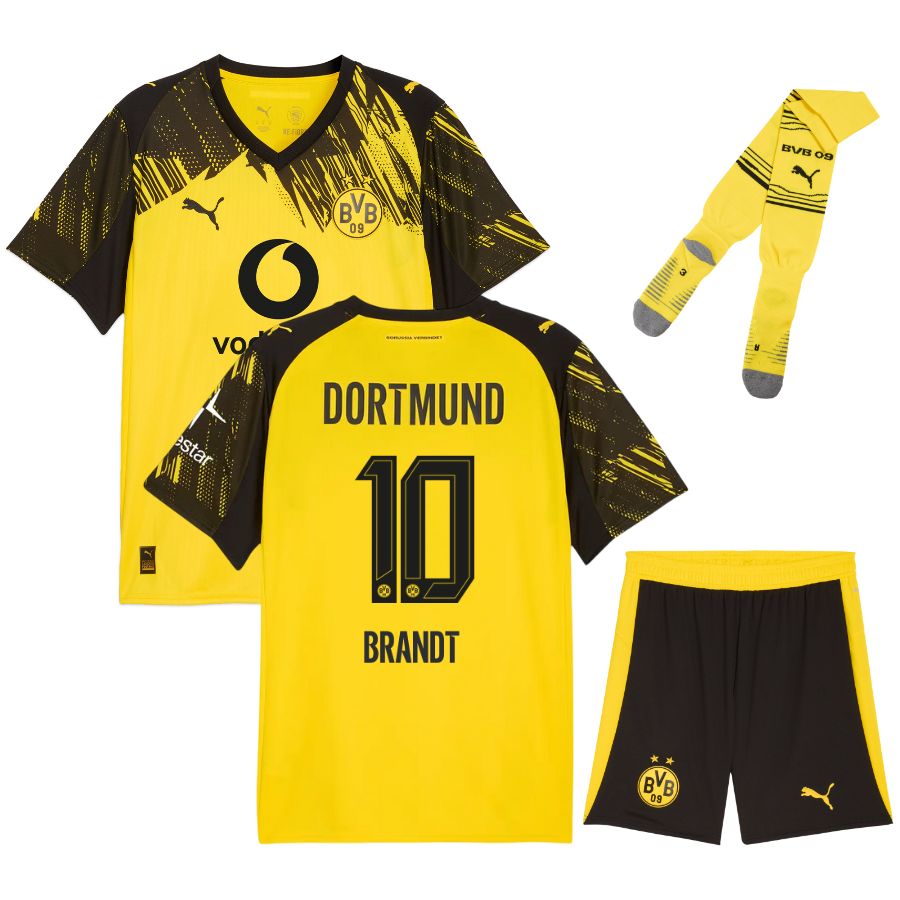 Maillot-Kit-Enfant-BVB-Dortmund-Domicile-2025-2026-Brandt